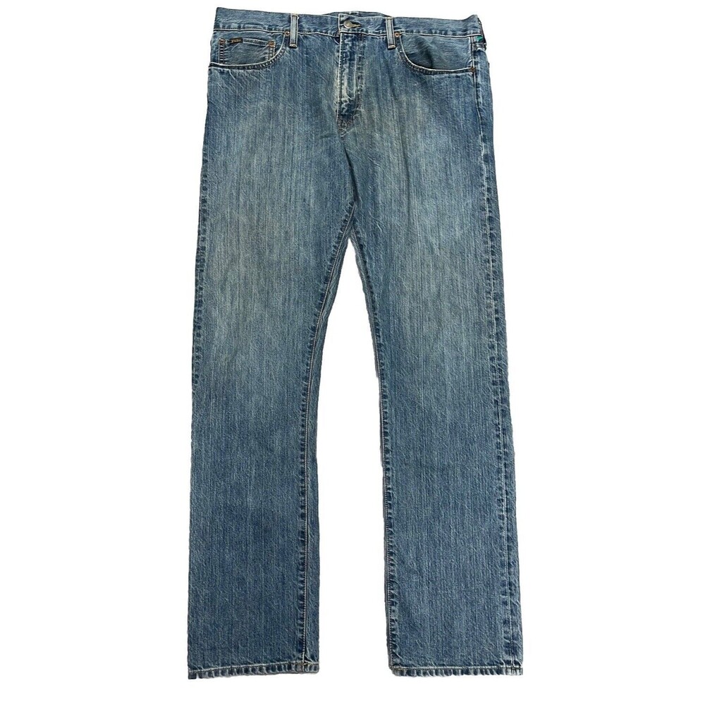 Polo Ralph Lauren Jeans Men's 36x34 Varick Slim Straight Leg Denim